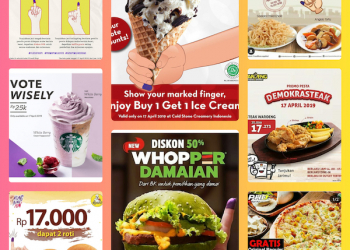 Asyik, Ada Diskon Khusus Makanan dan Minuman bagi Pengguna Hak Pilih!