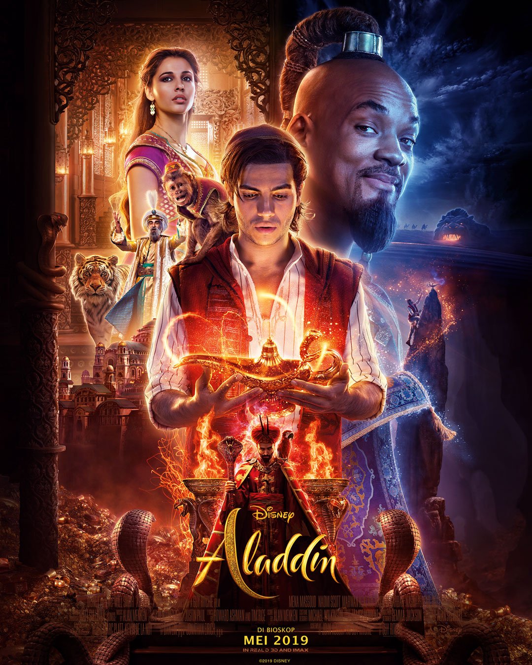 Keajaiban Disney's Aladdin Sihir Penonton