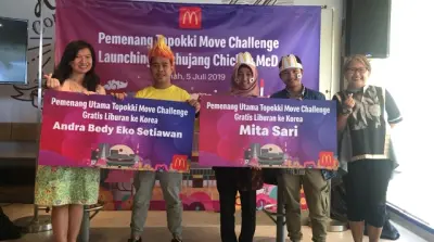Menang 'Topokki Move Challenge' 2 Orang Ini Liburan Gratis ke Korea