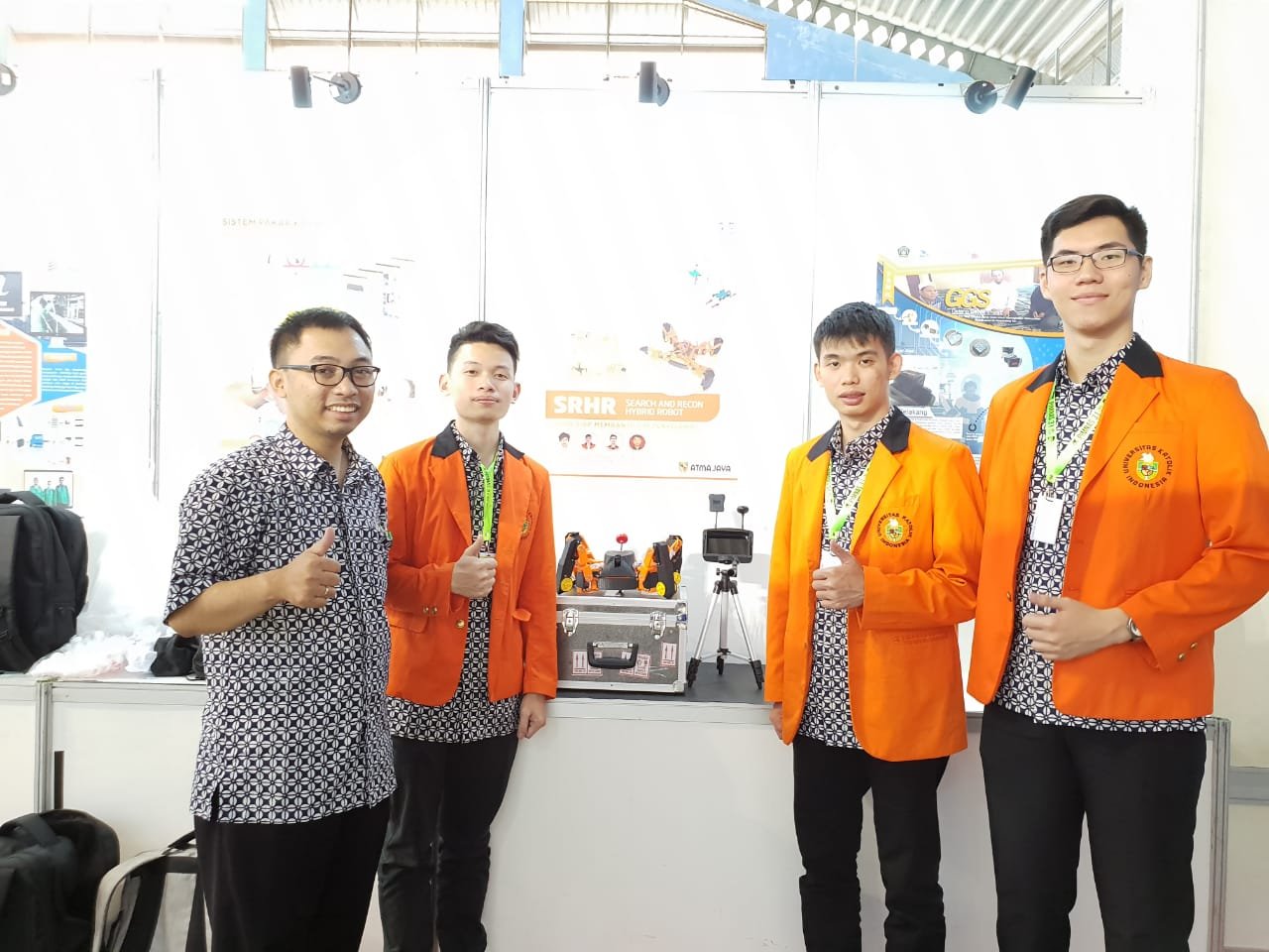 Keren Mahasiswa Ini Kembangkan Robot Pendeteksi Gempa