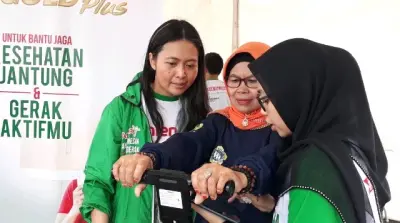 Peringati HLUN 2019, Ratusan Lansian Cek Kesehatan