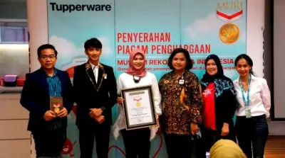 Tupperware Raih Rekor Dunia Donor Darah oleh Perempuan Terbanyak
