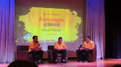 Mengenal Kekayaan Alam Melalui Wahana Antangin Junior Urban Forest