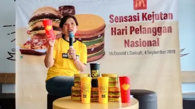 Harpelnas: McDonald’s Berikan Kejutan Spesial untuk Pelanggan