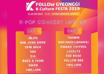 Gyeonggi	K-Culture	FESTA	2019 Rayakan 30 Tahun ASEAN - Korea