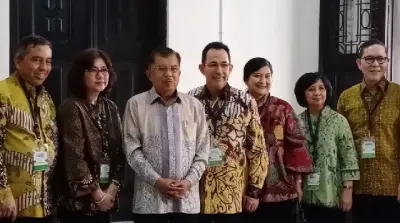 Wapres Jusuf Kalla Resmikan Komunitas dan Kampus Sehat di UI