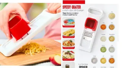 Speedy Grater, Parutan Modern Super Cepat
