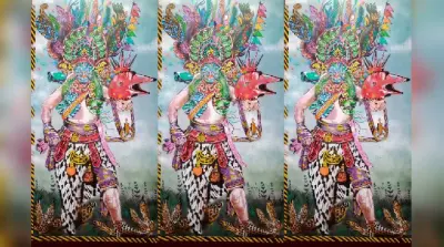 Usung 'Bhinneka Tunggal Ika', Anagard Menangkan UOB Painting of the Year 2019