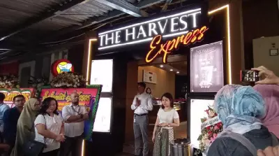 The Harvest Express Hadir di Stasiun Jakarta Kota