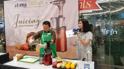 Hurom Hadirkan Juicer dengan Kecepatan Rendah