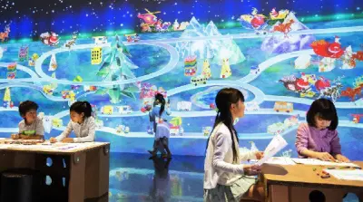 Sambut Natal 2019, teamLab Hadirkan Sketch Christmas