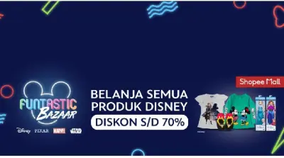 Buat Penggemar Disney Yuk Berburu di Disney Funtastic Bazaar