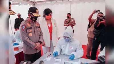 Kakorlantas Polri Apresiasi Maya Miranda Ambarsari Donatur Rapid Test