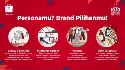 Brand Pilihan Meriahkan Kampanye Shopee 10.10 Brands Festival