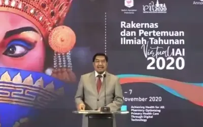 Rakernas dan PIT Virtual Ikatan Apoteker Indonesia Ditutup Dengan Penampilan Balawan