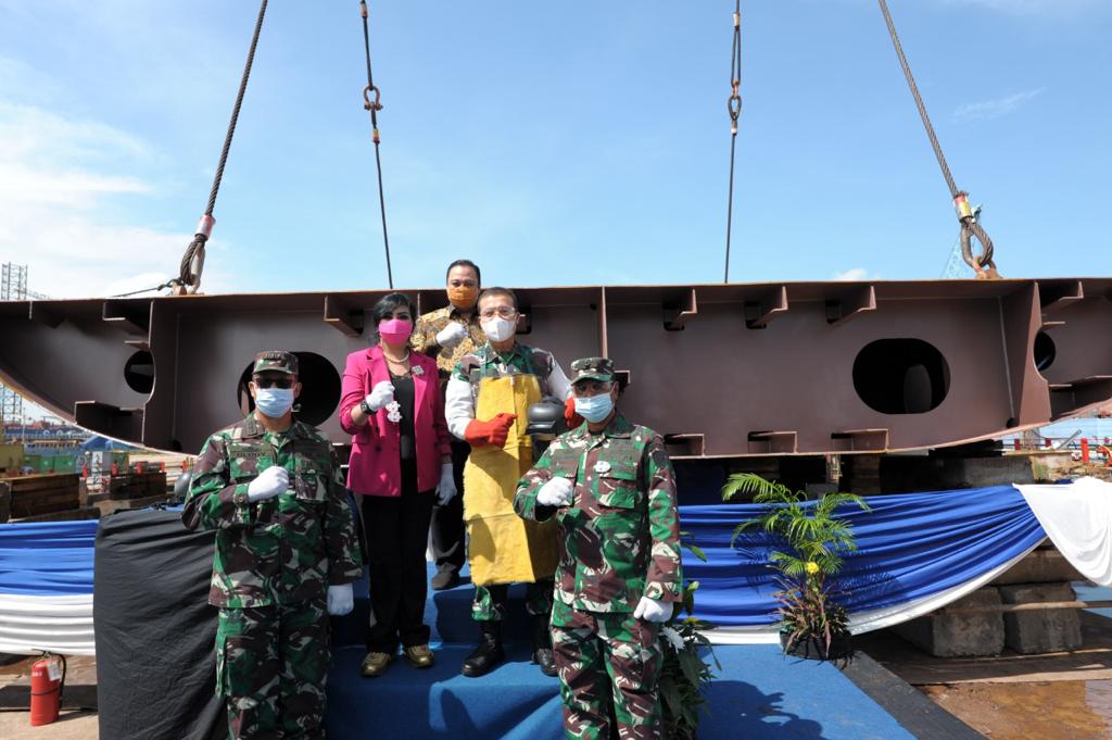 Maya Miranda Bangga Batamec Shipyard Dipercaya Bangun Kapal BCM TNI AL