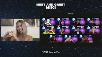 Nicole Zefanya Meet and Greet Virtual Bersama Fans
