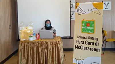 150 Party Room McDonald’s Jadi Ruang Kelas Daring Guru