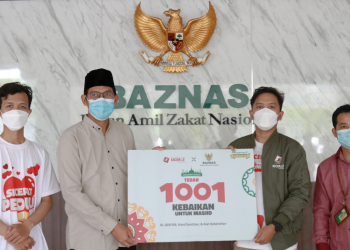 Sambut Ramadan, SiCepat Ekspres Gandeng Baznas Bantu Fasilitas Masjid
