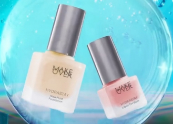 Make Over Luncurkan Hydrastay Glow Fluid Foundation dan Hydrastay Liquid Tint Blush