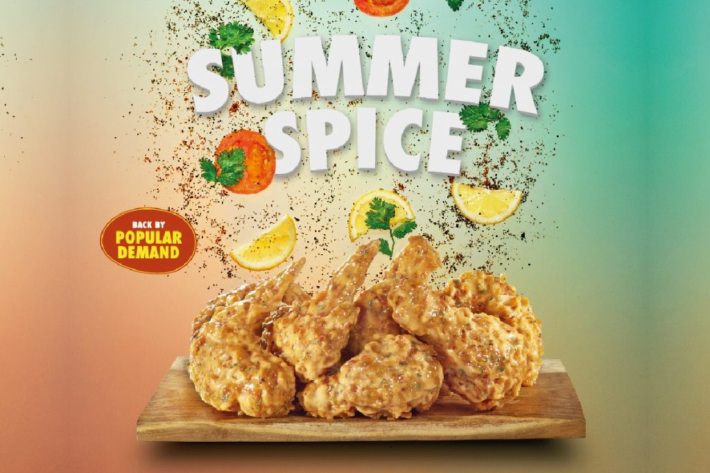 Asyik, Wingstop Luncurkan Kembali Flavor Summer Spice yang Favorit Sejak 2017
