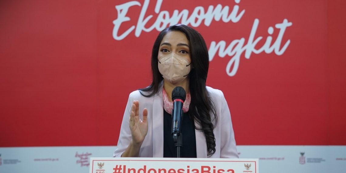 Juru bicara pemerintah untuk Covid-19  dr. Reisa Bronto Asmoro/Kominfo RI.