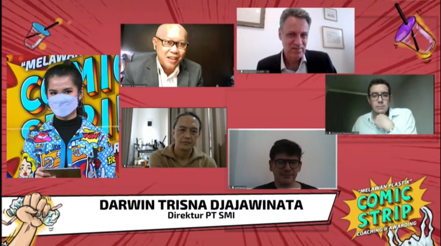 Anak Muda Indonesia Lawan Plastik Lewat Comic Strip