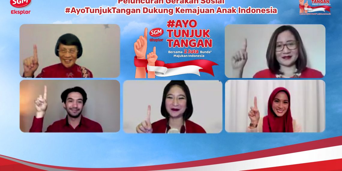 Peluncuran Gerakan Sosial #AyoTunjukTangan/Istimewa