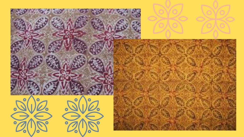 Dua motif batk Banten yang memiliki ciri khas edit by. Canva