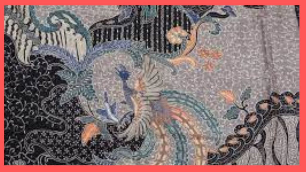 7 Motif Batik Betawi Yang Menggambarkan Sejarah Dan Identitas Jakarta 6 Motif Batik Betawi Burung Hong/ Foto Pinterest/ Edit by. Canva