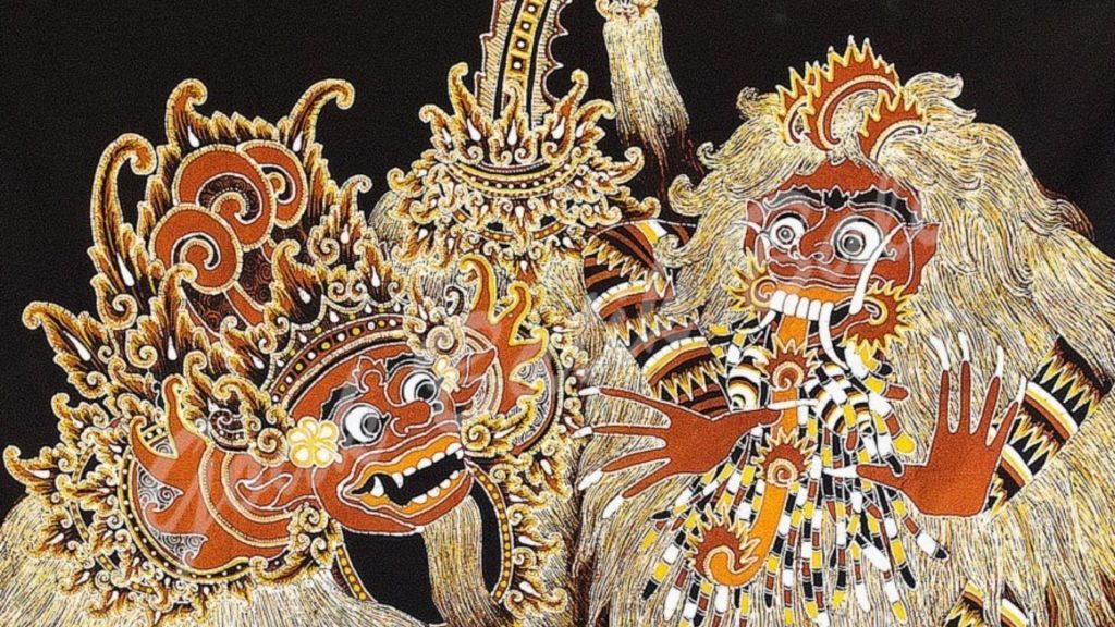 15 Motif Batik Nusantara yang sangat Terkenal beserta Filosofinya 11 Batik Singa Barong Cirebon Design By. Canva