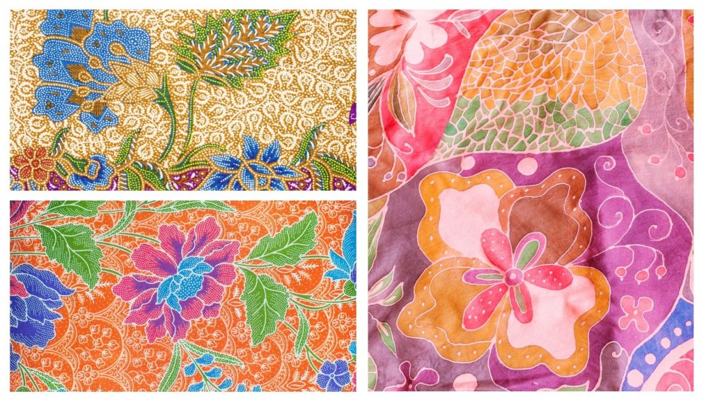 Menelusuri Sejarah Batik Indonesia Dari Zaman Kerajaan 4 Batik tulis dengan warna cerah/ design by. Canva