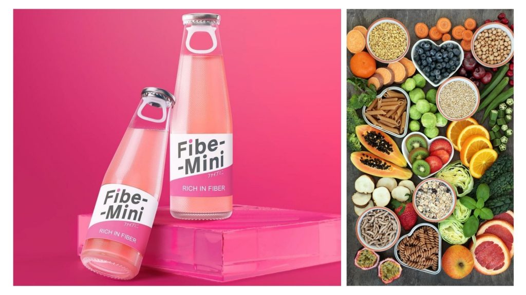 Menyeimbangkan Hidup Sehat Dengan Memenuhi Kebutuhan Serat Harian 2 Foto Produk Fibe Mini edit by. Canva