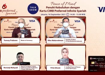 Visa Gandeng CIMB Niaga Luncurkan Kartu CIMB Preferred Visa Infinite Syariah Pertama di Indonesia