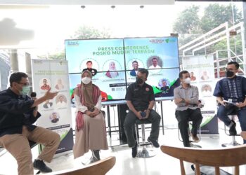 Pross Confrence Peluncuran Pos Mudik Dompet Dhuafa Ramadhan 1443 H