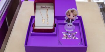 4 Koleksi Perhiasan Karakter BTS TinyTAN/Womanindonesia.co.id