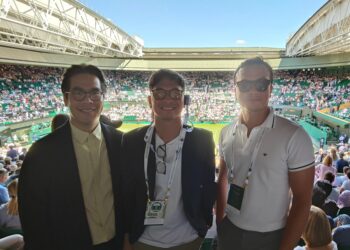 Nicholas Saputra dan Christopher Rungkat Saksikan Wimbledon Championships 2022_womanindonesia.co.id