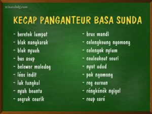 Hari Kebangkitan Bahasa Sunda 17 Januari, Merupakan Satu-satunya Peringatan Bahasa Daerah Di Indonesia 2 Beberapa Contoh Pengantar Bahasa Sunda