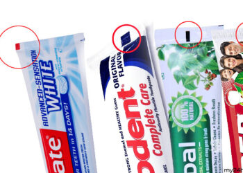 Membedakan Kode Warna Kemasan Pasta Gigi_womanindonesia.co.id