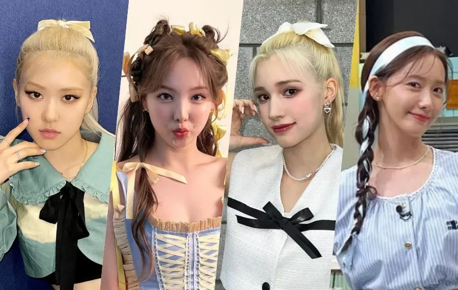 6 Cara Memakai Pita Rambut Trending 2022 Ala Bintang K-Pop_womanindonesia.co.id