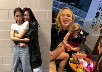 Hadiri Konser LA BLACKPINK, Begini Reaksi Jung Ho Yeon dan Lily-Rose_womanindonesia.co.id