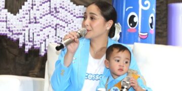 Nagita Slavina Sebar Semangat Anak Indonesia Sehat dan Ceria_Womanindonesia.co.id