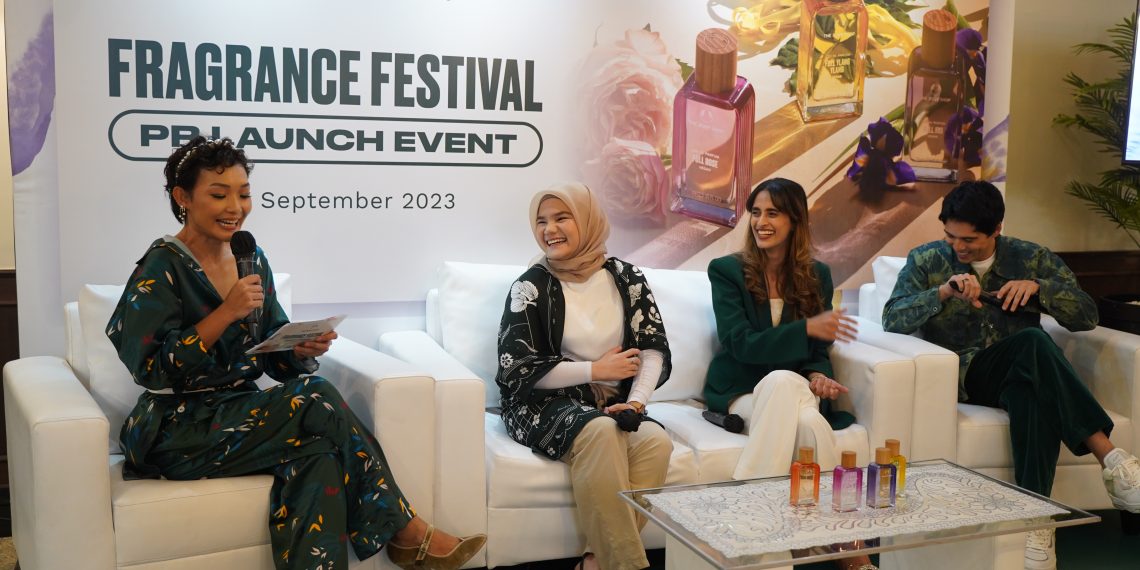 Fragrance Festival The Body Shop, Kota Kasablanka, Rabu 27 Septmber 2023