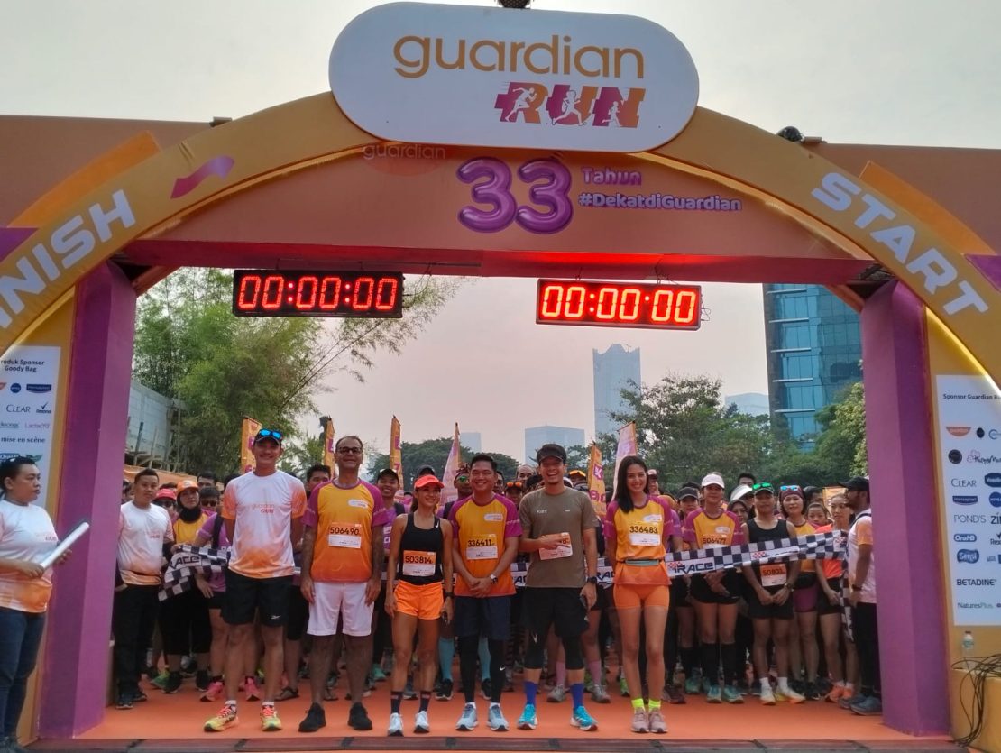 Guardian Run untuk Rayakan 33 Tahun 2 Guardian Run untuk Rayakan 33 Tahun Womanindonesia.co.id