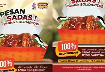 100 Persen Keuntungan d'BestO Didonasikan untuk Palestina_Womanindonesia.co.id
