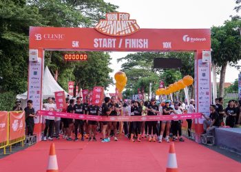 B Clinic Selenggarakan Acara Lari Amal untuk Palestina_Womanindonesia.co.id