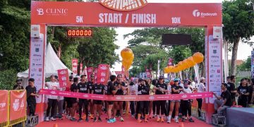 B Clinic Selenggarakan Acara Lari Amal untuk Palestina_Womanindonesia.co.id