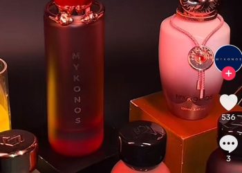 Beberapa parfum brand lokal.