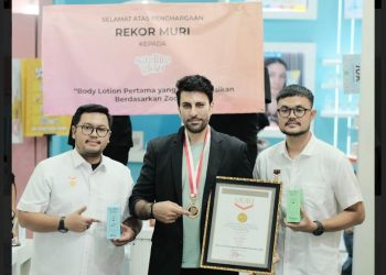 Body Lotion Satellite of Glow Raih Penghargaan Rekor MURI WOMANINDONESIA.CO.ID