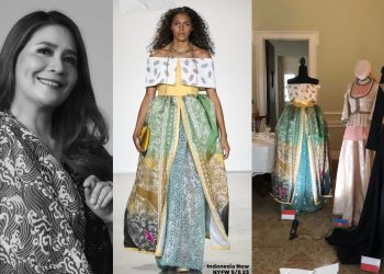 Batik Coreta Louise Tampil di Gala Woodrow Wilson House Exhibition & Gala Washington DC